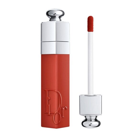 dior addict lip tint 421 natural tea Brick Red Tester - Picture 1 of 1